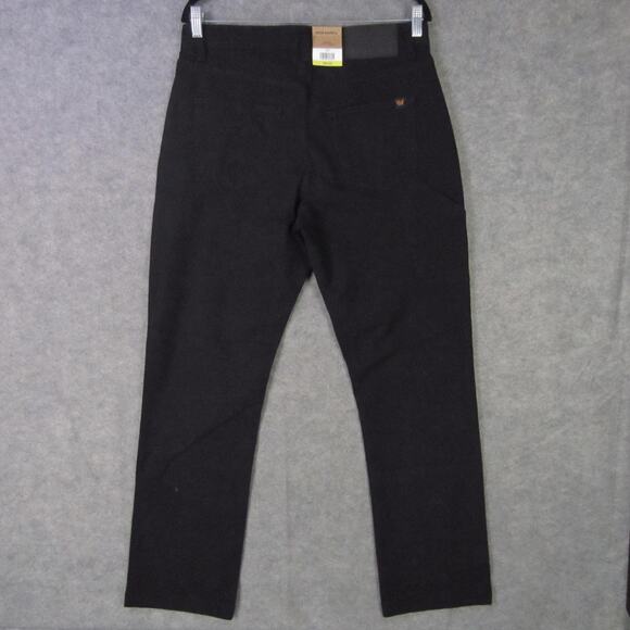 Eddie Bauer Pants Mens 32x32 Black Canvas Utility Pant Workwear Pockets Outdoor - Picture 6 of 8